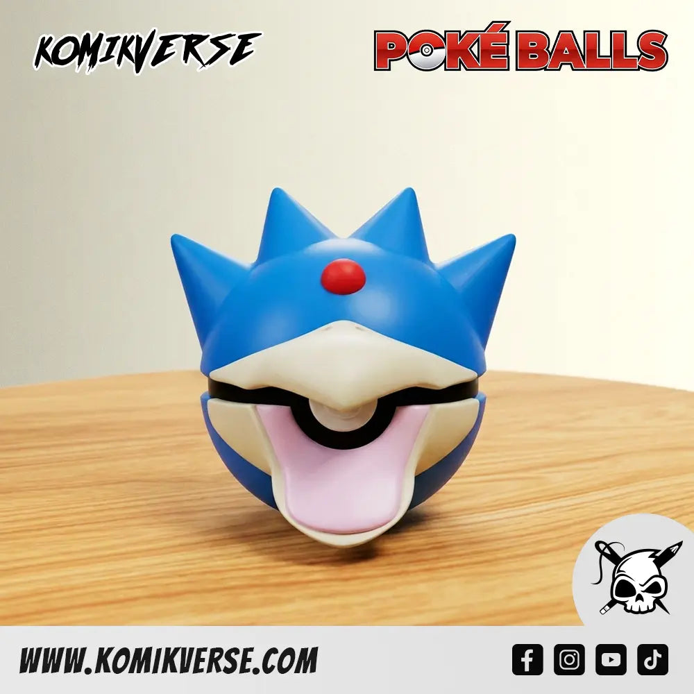 Golduck 3D printed Pokémon figure front view