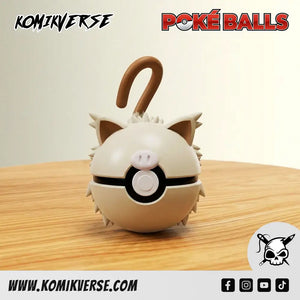 Mankey 3D printed Pokémon figure front view