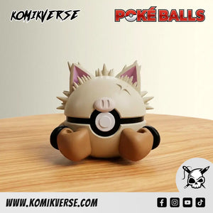 Primeape 3D printed Pokémon figure front view