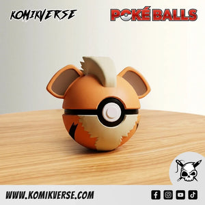 Growlithe 3D printed Pokémon figure