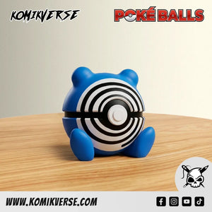 Poliwhirl 3D printed Pokémon figure