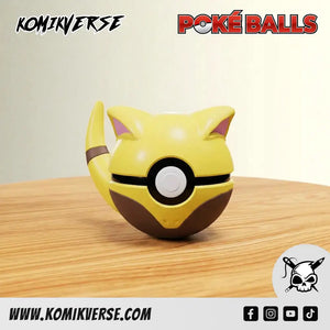 Abra 3D printed Pokémon figure front view