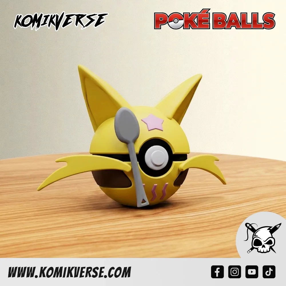 Kadabra 3D printed Pokémon figure