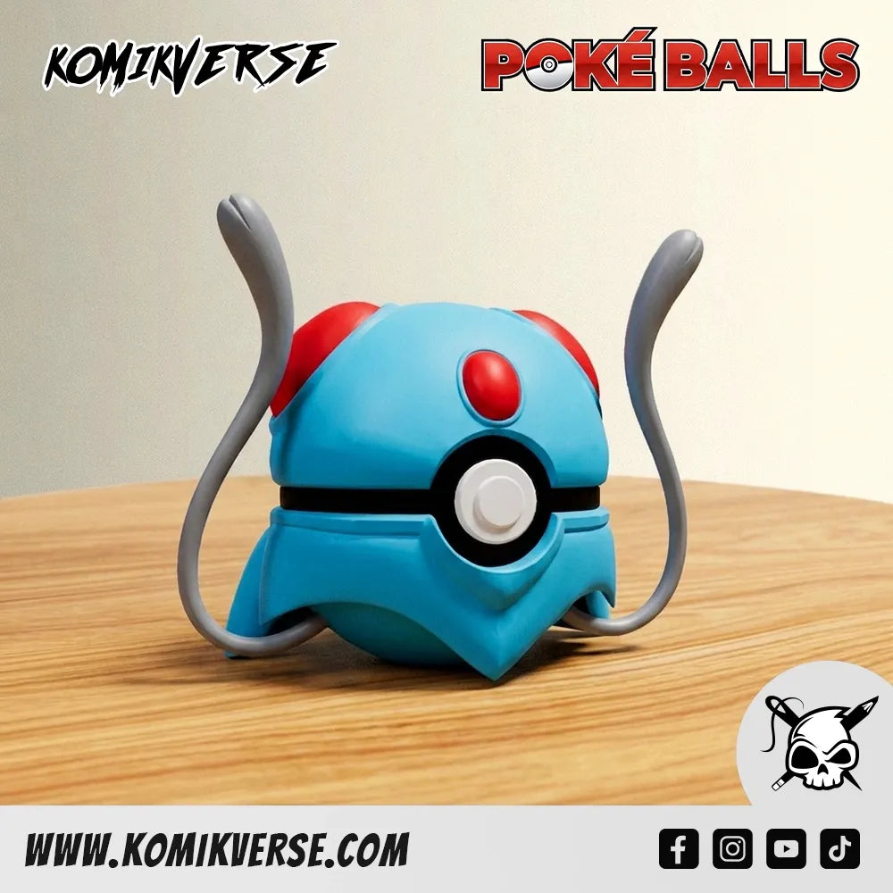Tentacool 3D printed Pokémon figure