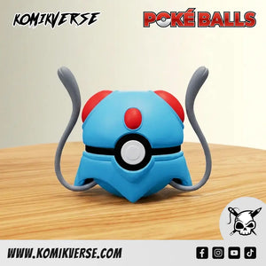 Tentacool 3D printed Pokémon figure front view