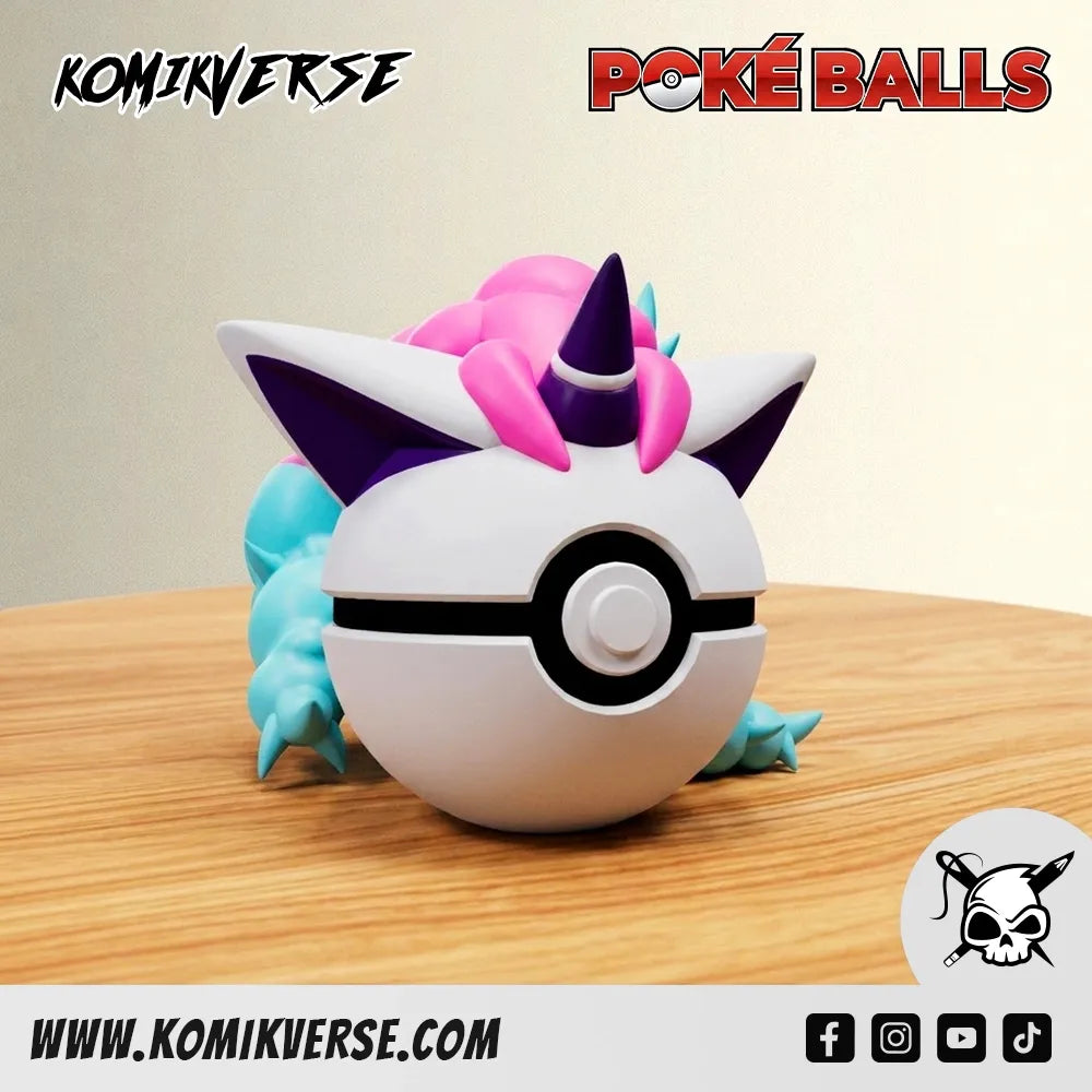 Galarian Ponyta 3D printed Pokémon figure