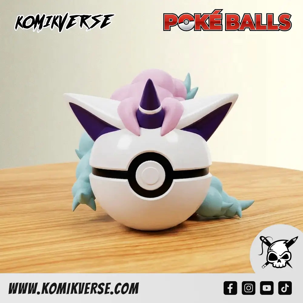 Galarian Ponyta 3D printed Pokémon figure front view