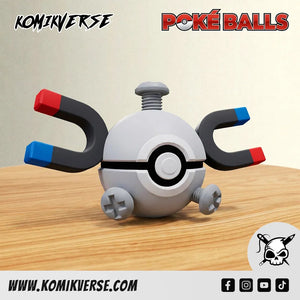 Magnemite 3D printed Pokémon figure