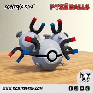 Magneton 3D printed Pokémon figure