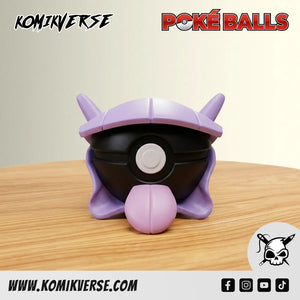 Shelder 3D printed Pokémon figure front view