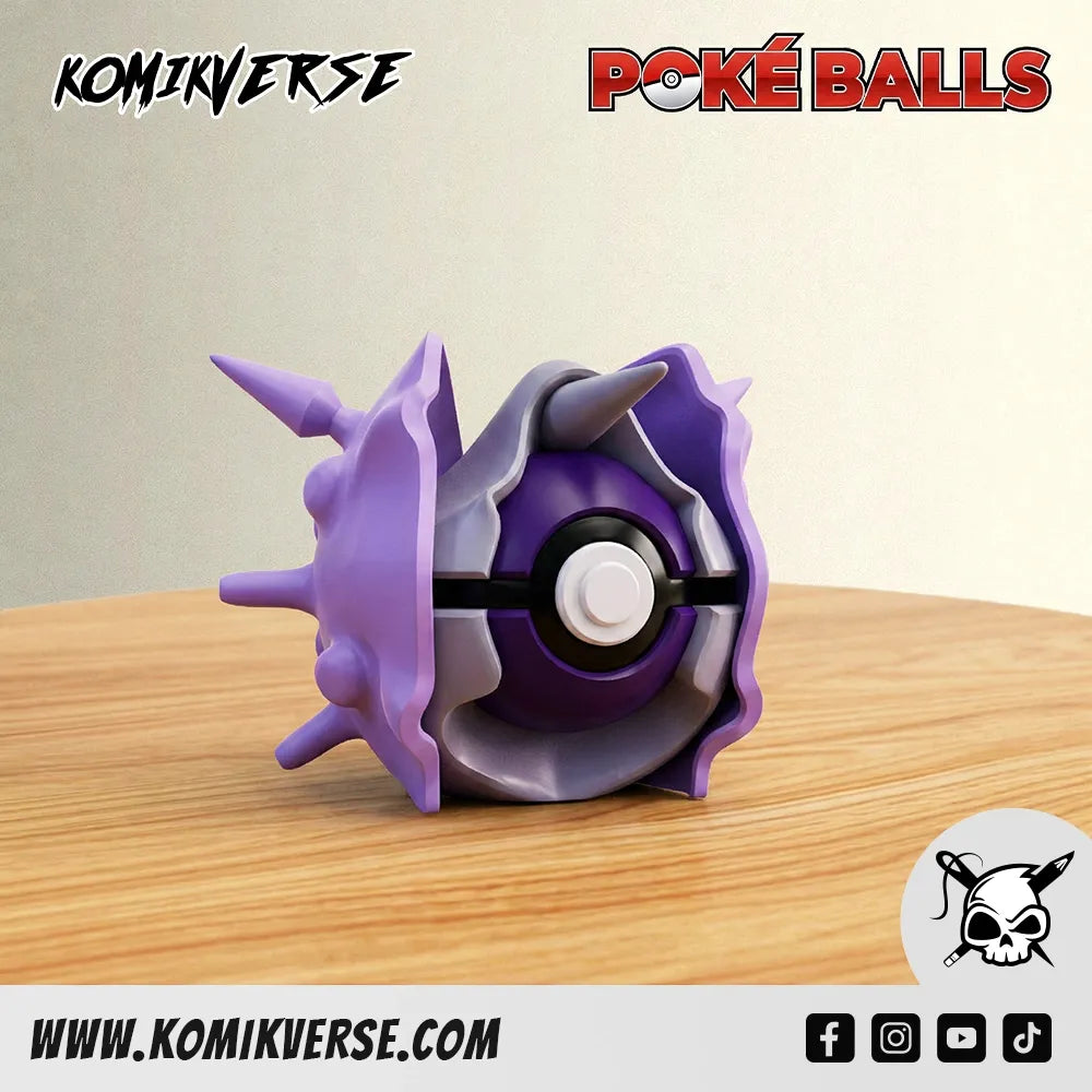 Cloyster 3D printed Pokémon figure