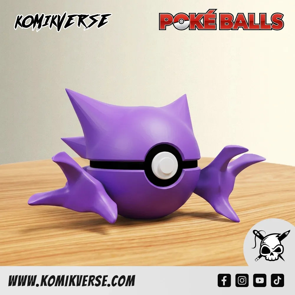 Haunter 3D printed Pokémon figure