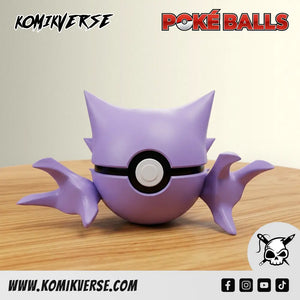 Haunter 3D printed Pokémon figure front view