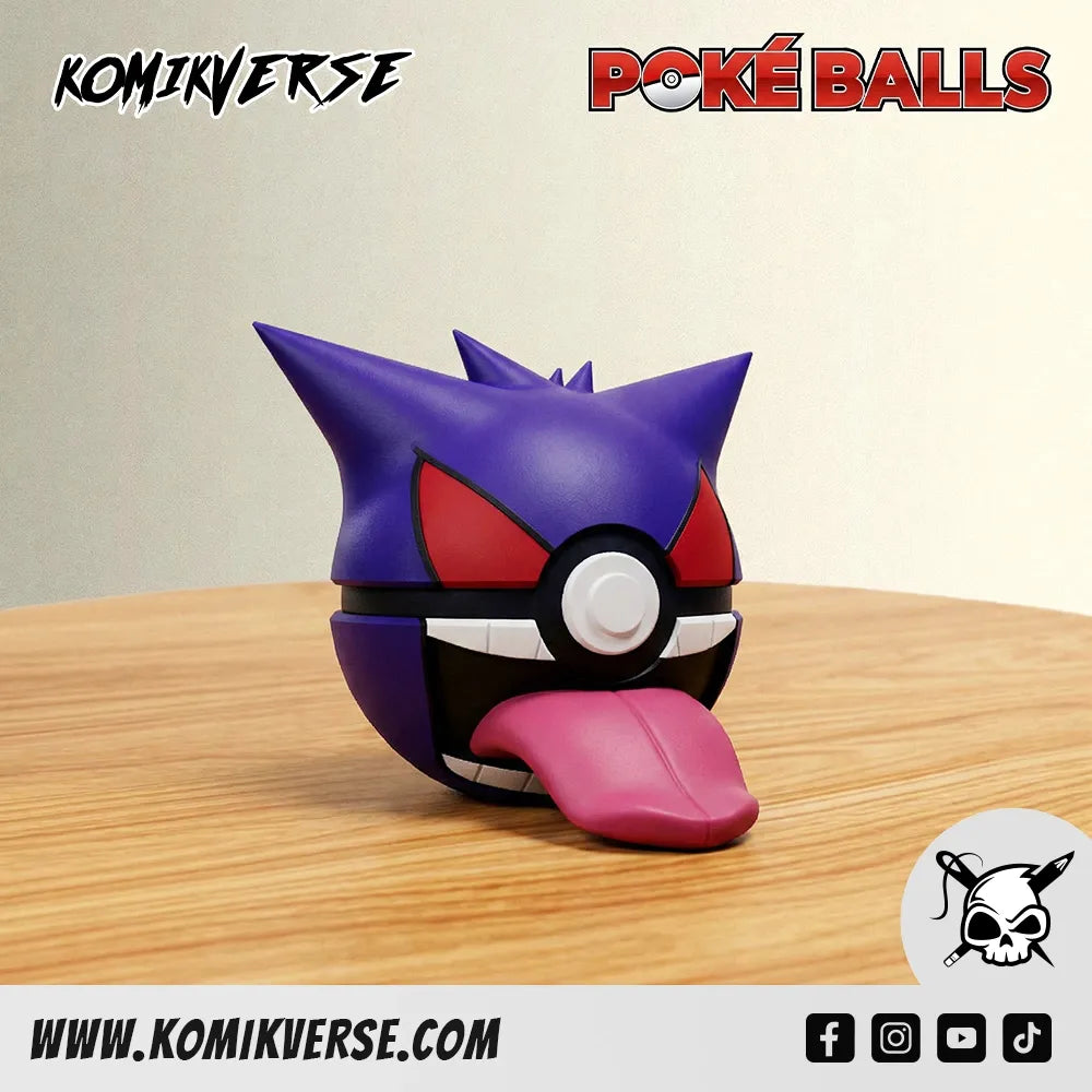 Gengar 3D printed Pokémon figure