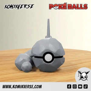 Onix 3D printed Pokémon figure front view