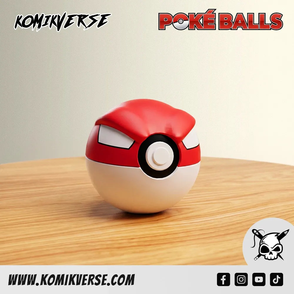 Voltorb 3D printed Pokémon figure