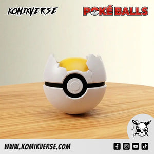 Exeggcute 3D printed Pokémon figure front view