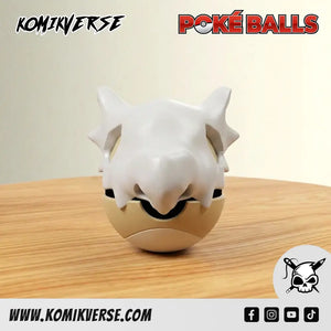 Cubone 3D printed Pokémon figure front view