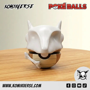 Marowak 3D printed Pokémon figure front view