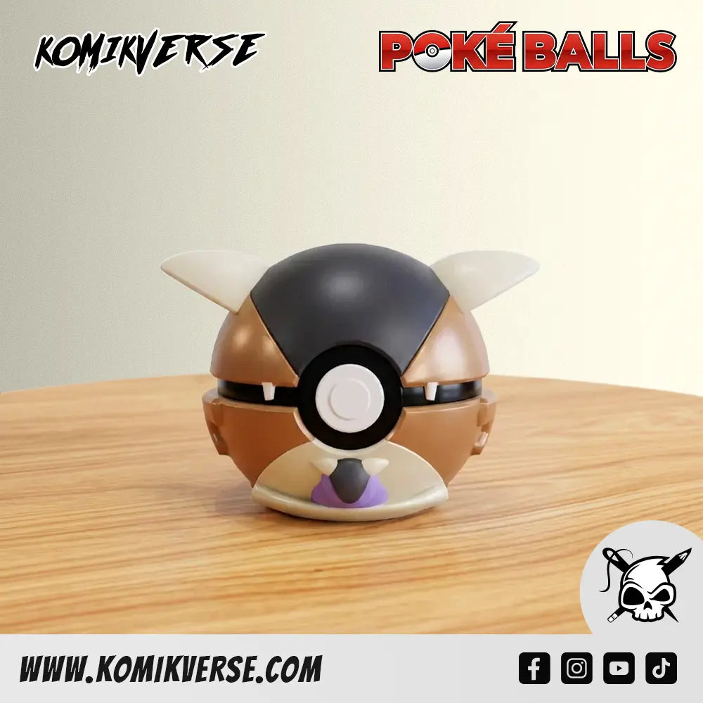Kangaskhan 3D printed Pokémon figure front view