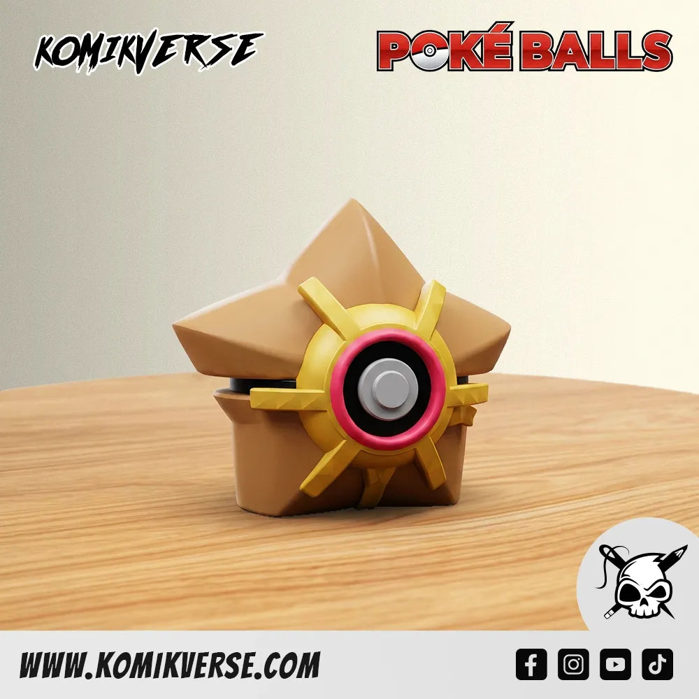 Staryu 3D printed Pokémon figure