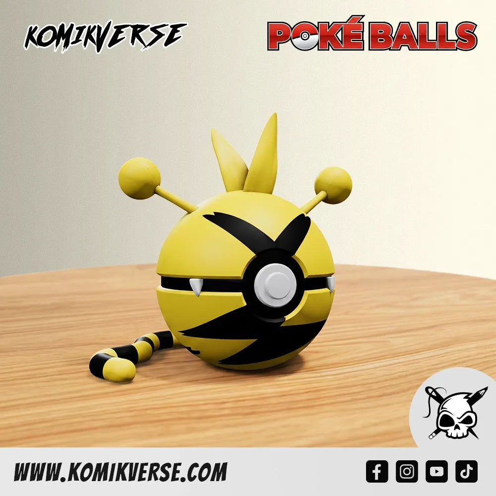 Electabuzz 3D printed Pokémon figure