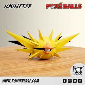 0145-Zapdos 3D printed figure