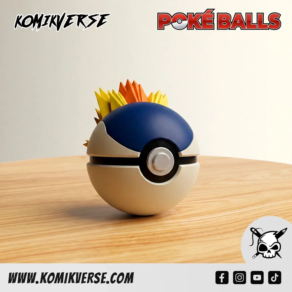 0155-Cyndaquil 3D printed figure