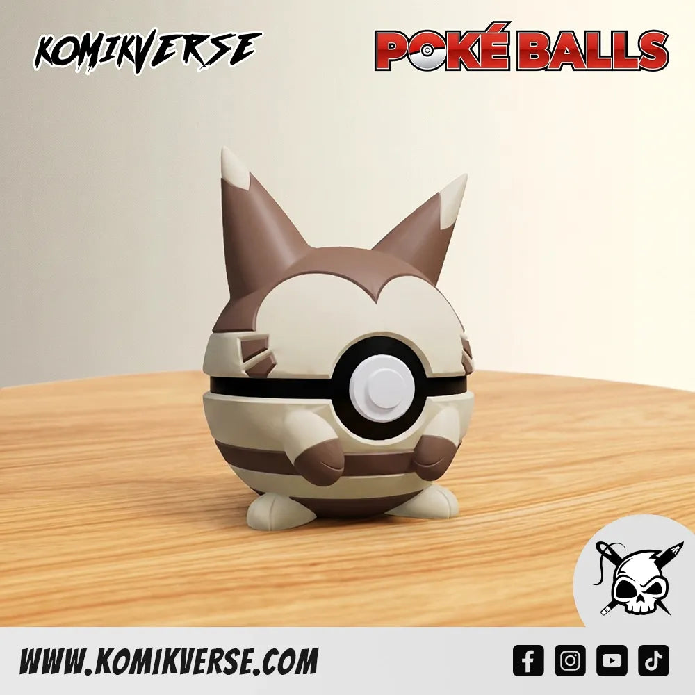 0162-Furret 3D printed figure