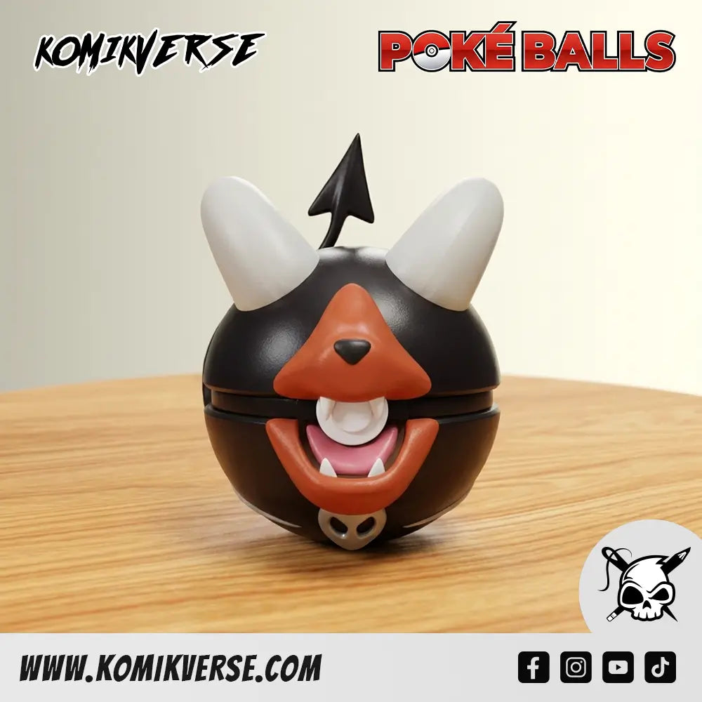 0228-Houndour front view