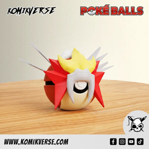 0244-Entei 3D printed figure