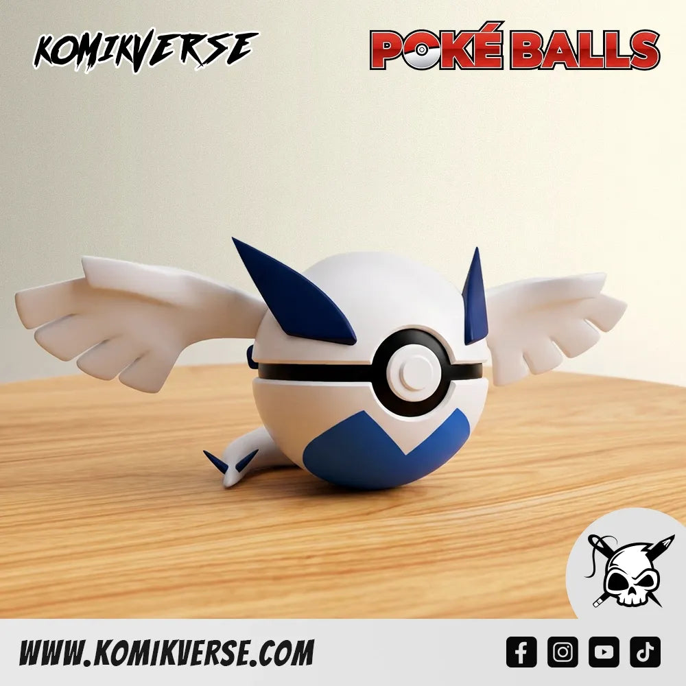 0249-Lugia 3D printed figure