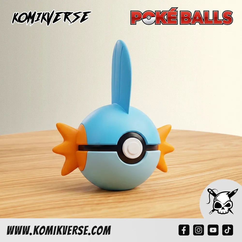 0258-Mudkip 3D printed figure