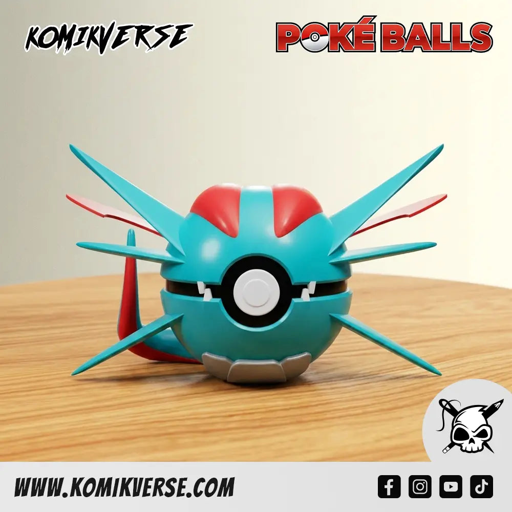 0373-Salamence front view