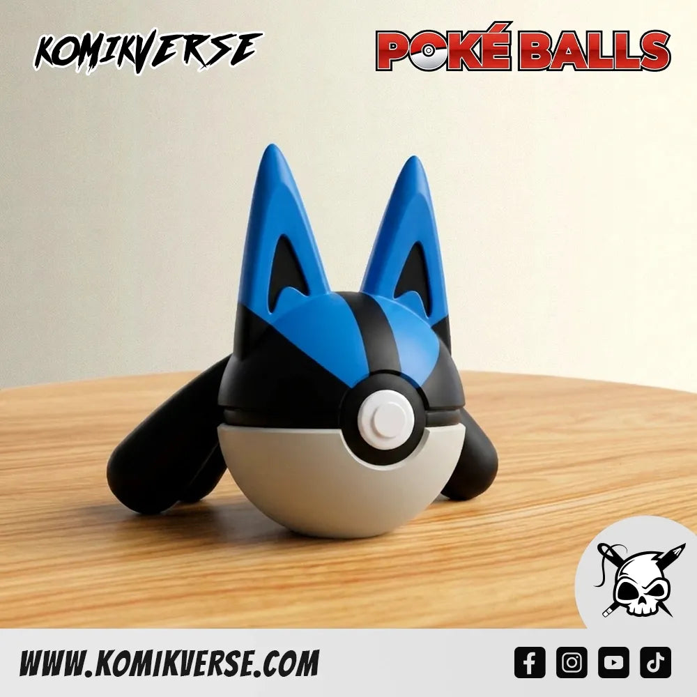 0448-Lucario 3D printed figure