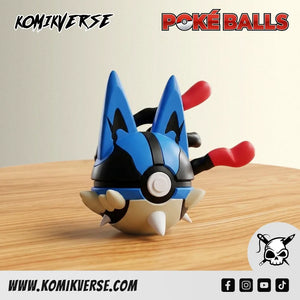 0448-Mega Lucario 3D printed figure