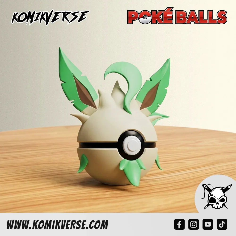 0470-Leafeon 3D printed figure