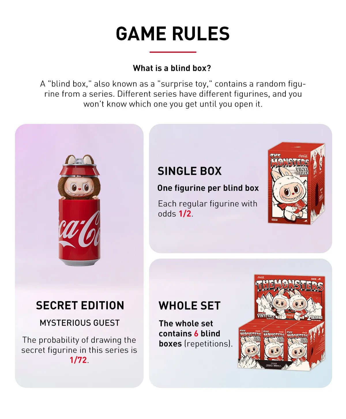 Coca-Cola THE MONSTERS アークティックテーマ Pop Mart Labubu The Monsters Coca-Cola Series Figure Single Coca
