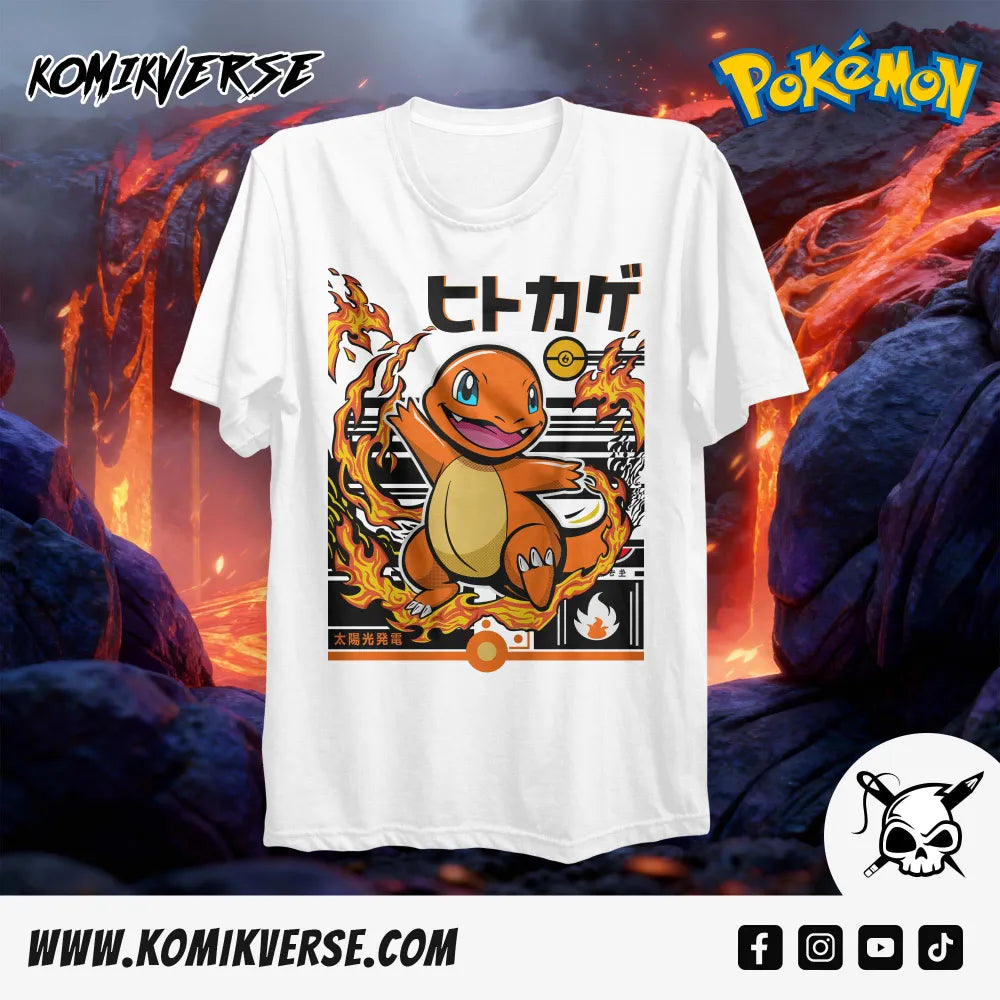 Pokémon Charmander Graphic T-Shirt