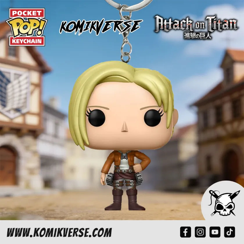 Funko Attack on Titan Annie Leonhart Pocket POP! Keychain
