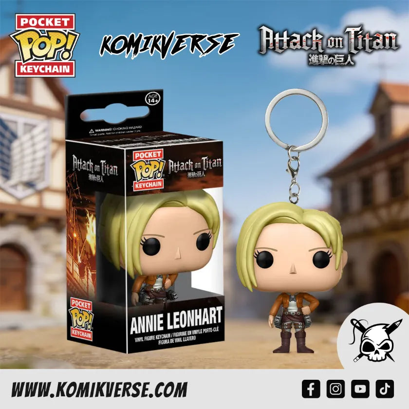 Funko Attack on Titan Annie Leonhart Pocket POP! Keychain