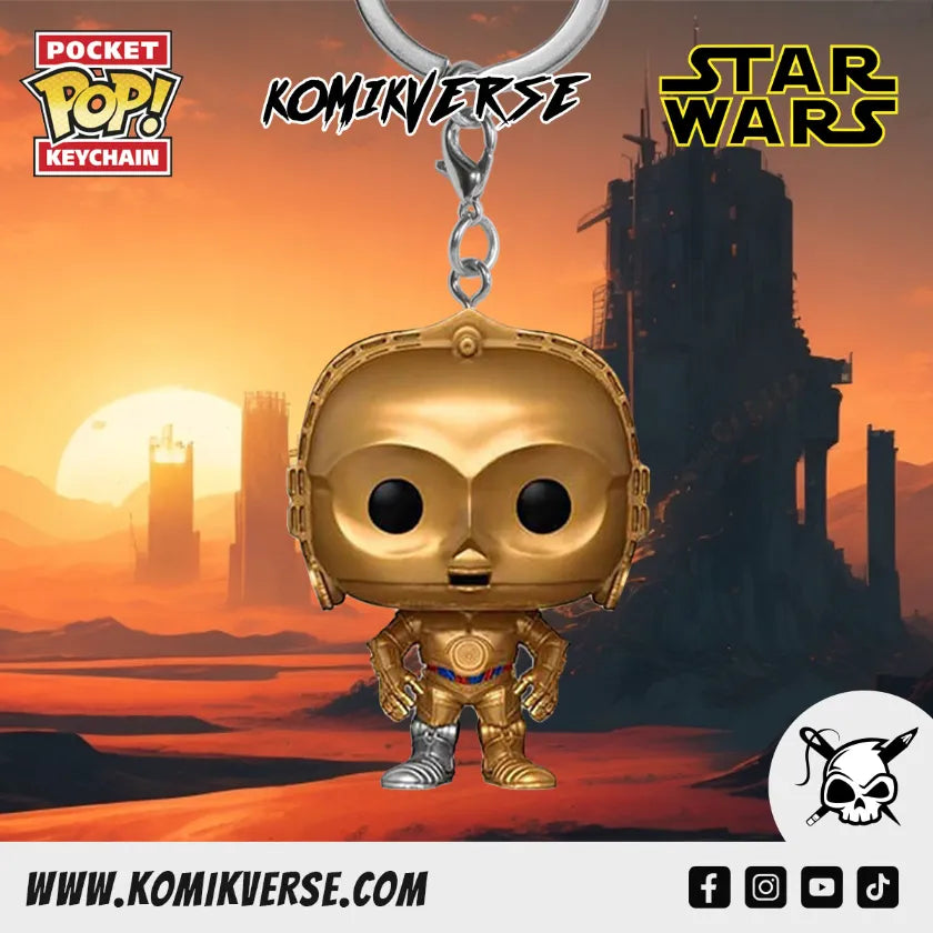 Funko Star Wars 3-CPO Pocket POP! Keychain