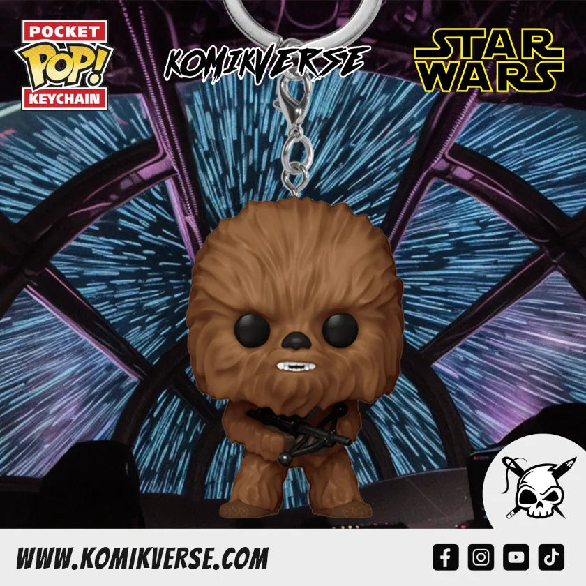 Funko Star Wars Chewbacca Pocket POP! Keychain