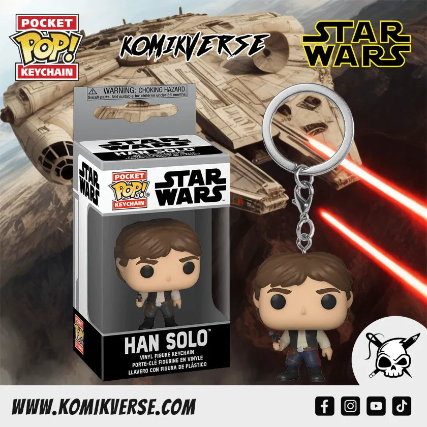 Funko Star Wars Han Solo Pocket POP! Keychain
