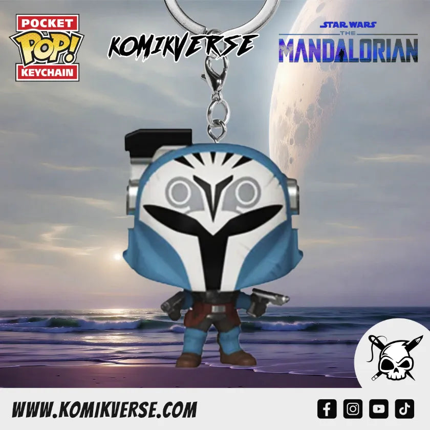 Funko Star Wars Bo Katan Kryze Pocket POP! Keychain