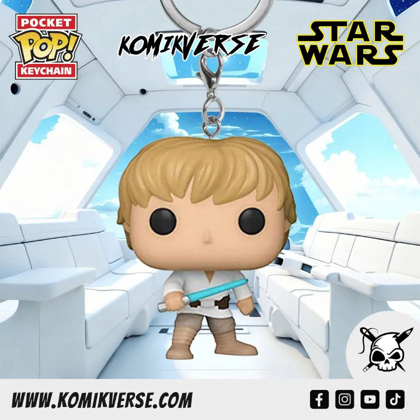 Funko Star Wars Luke Skywalker Pocket POP! Keychain
