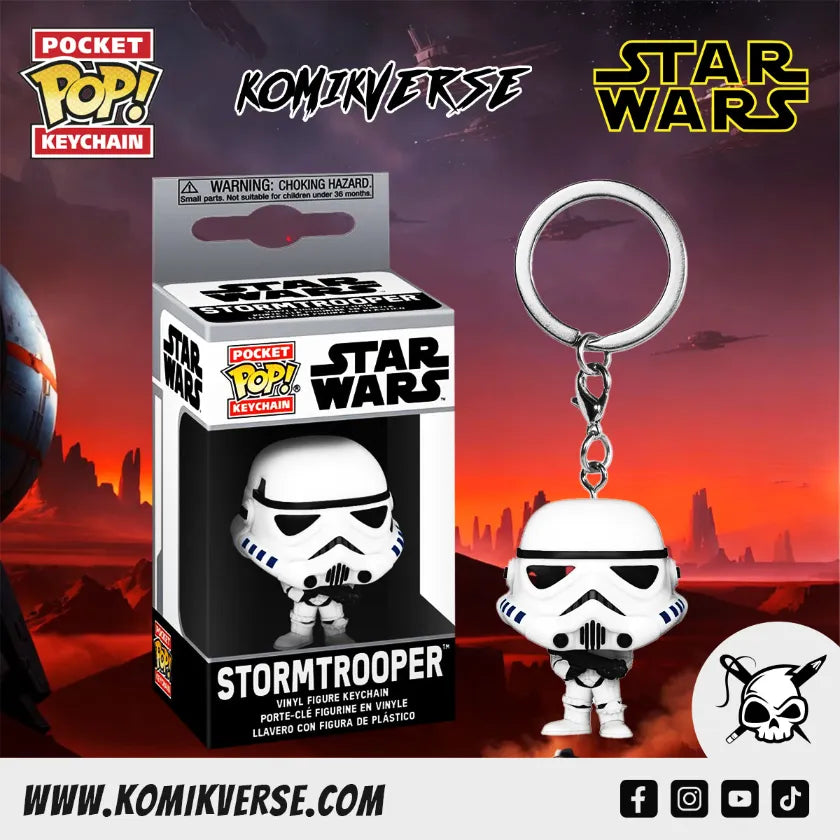 Funko Star Wars Storm Trooper Pocket POP! Keychain