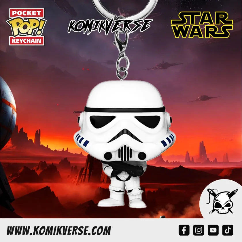 Funko Star Wars Storm Trooper Pocket POP! Keychain