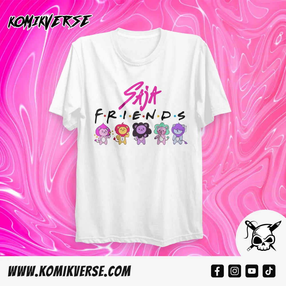 K-Pop Demon Hunters Saja Friends Graphic T-Shirt