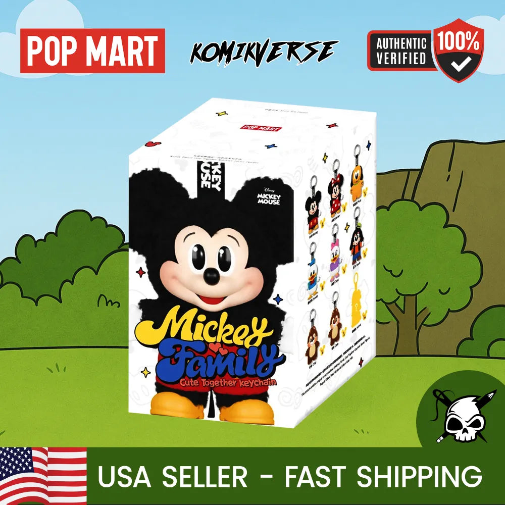 Mickey Family Cute Together Keychain Series (Blind Box)
